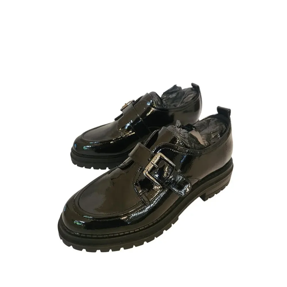 New Calvin Klein Women's Glenny Loafer Chunky Sole Academia 9.5M